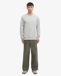 Classic Organic Crew - Faded Grey