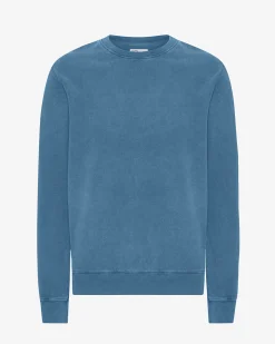 Classic Organic Crew - Faded Indigo