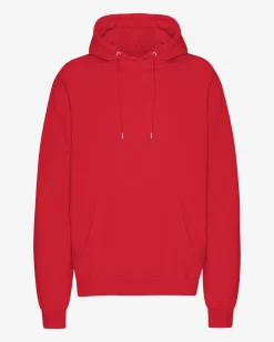 Classic Organic Hood - Scarlet Red