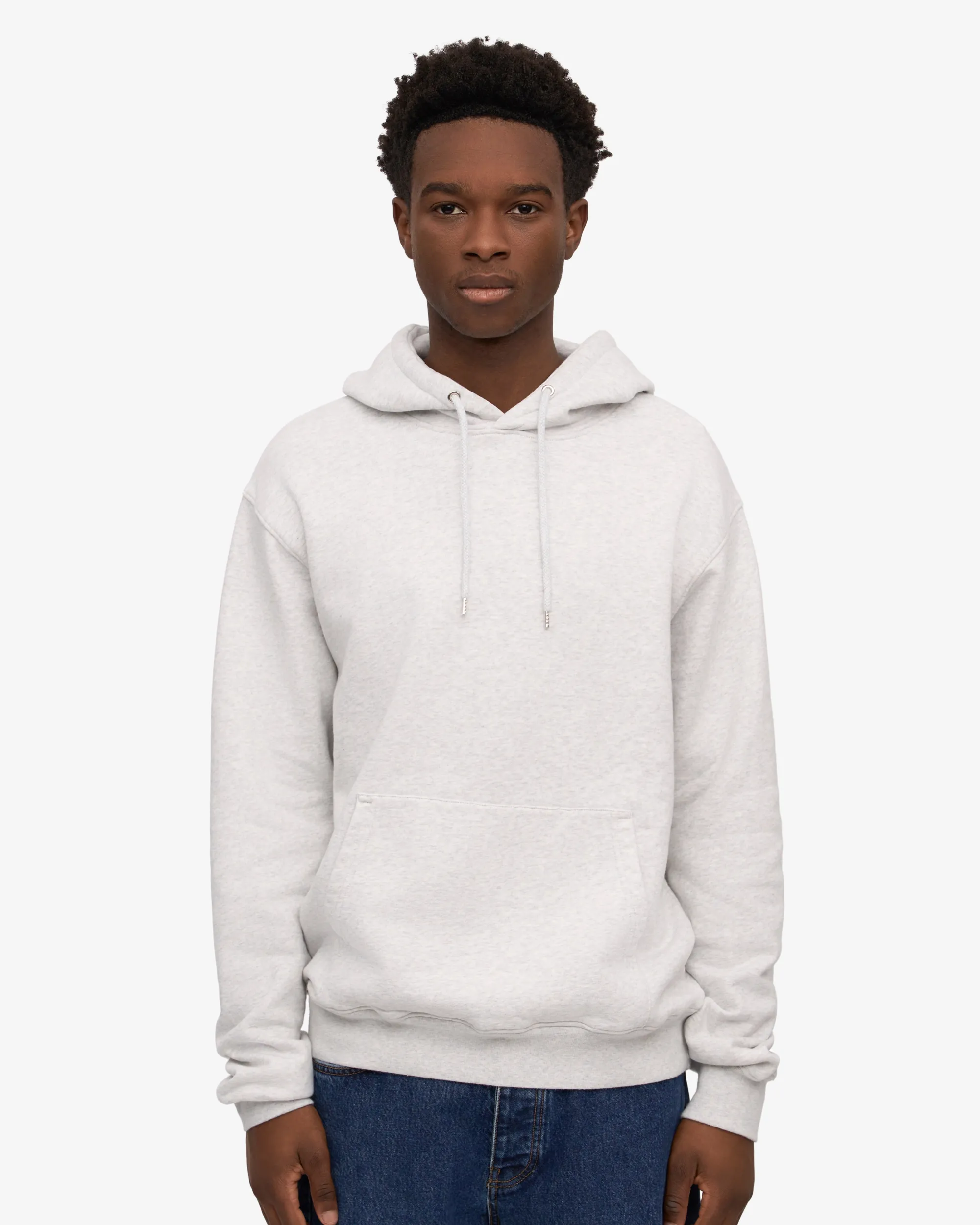 Classic Organic Hood - Snow Melange