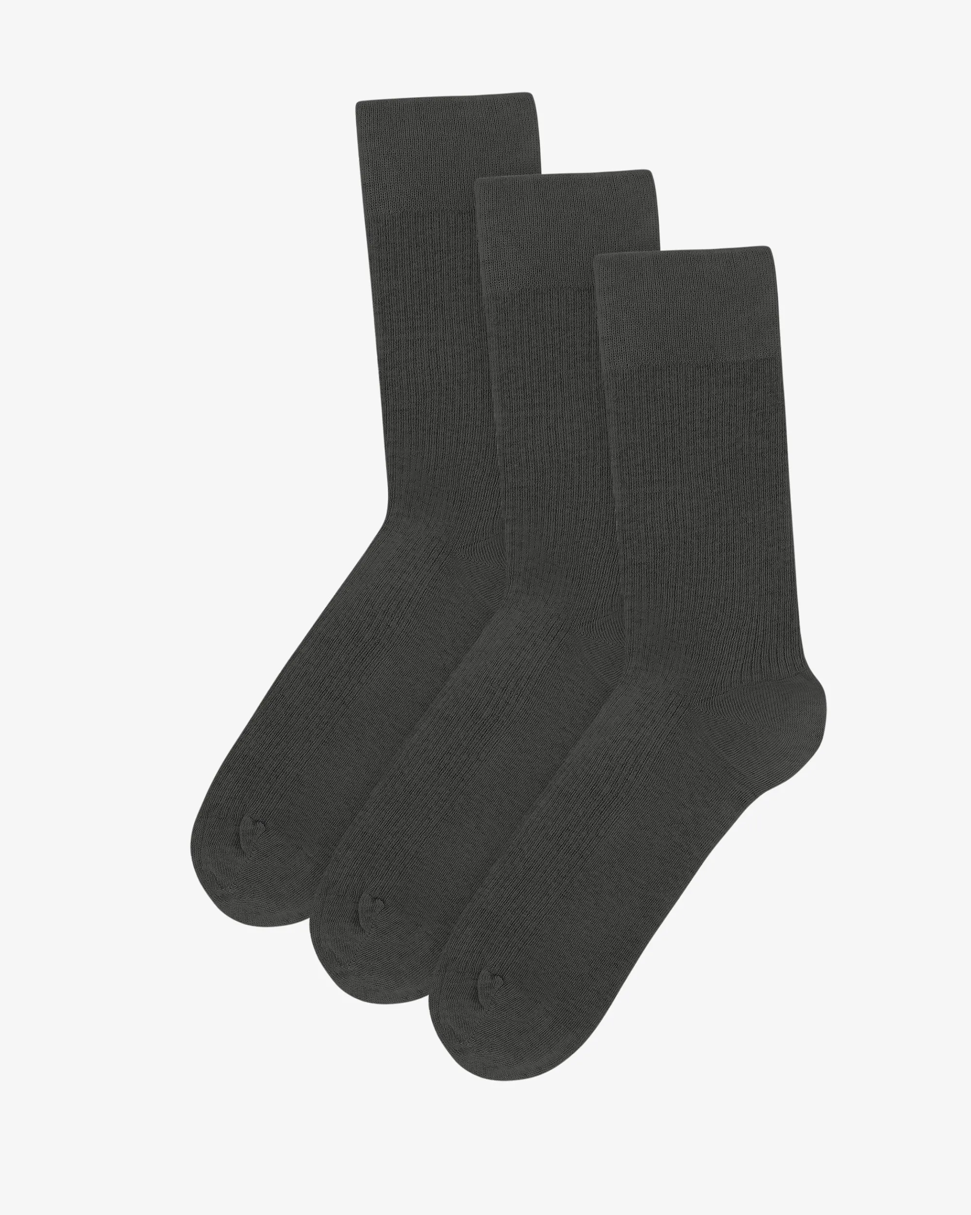Classic Organic Sock - Lava Grey (3-Pack)