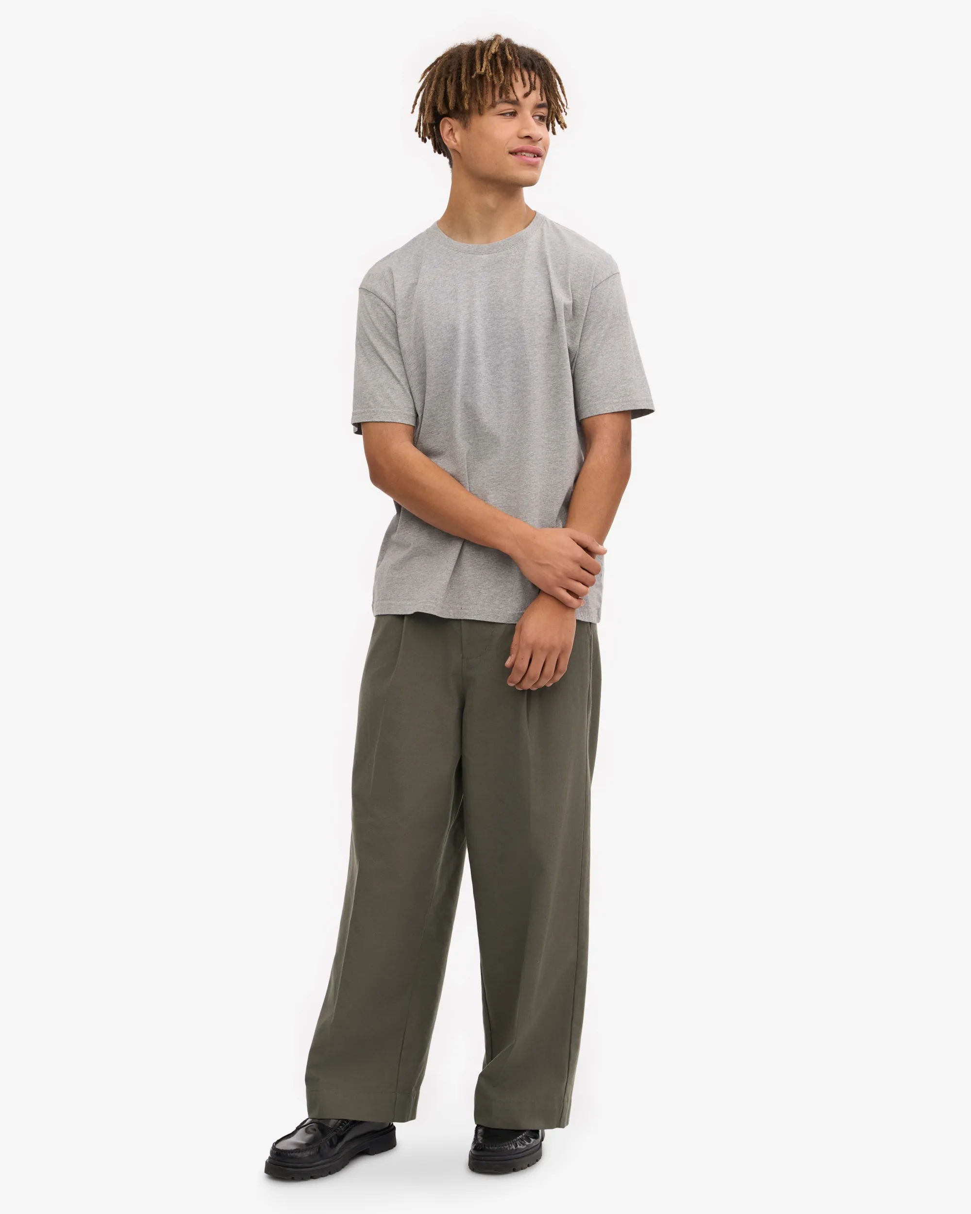 Classic Organic Tee - Heather Grey (3-Pack)