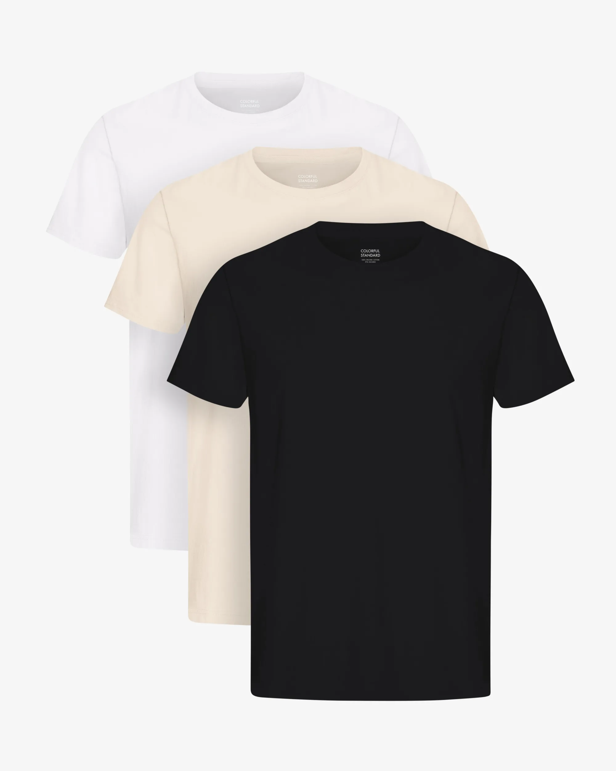Classic Organic Tee - Mixed 04 (3-Pack)