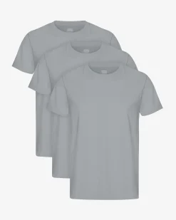 Classic Organic Tee - Steel Blue (3-Pack)