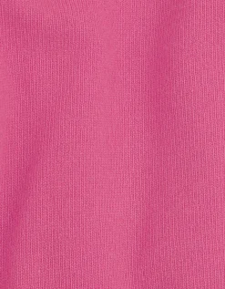 Light Merino Wool Crew - Bubblegum Pink