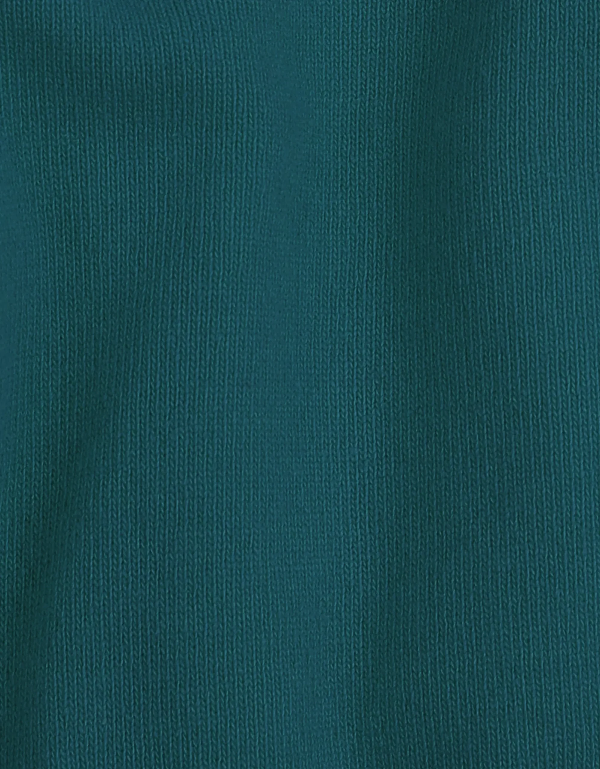 Light Merino Wool Crew - Ocean Green