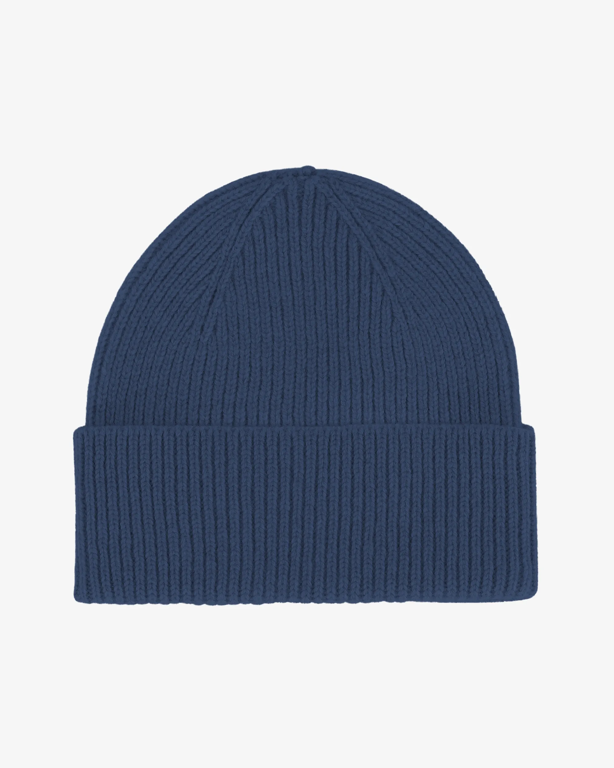 Merino Wool Beanie - Petrol Blue
