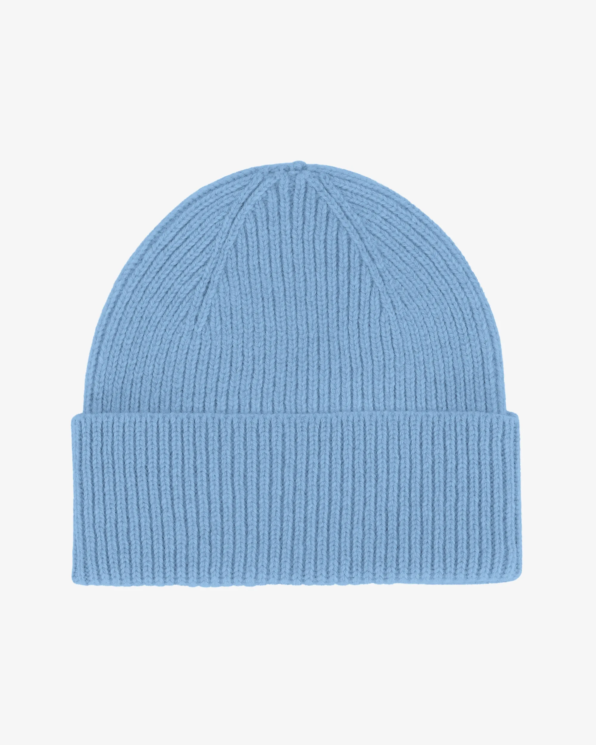 Merino Wool Beanie - Seaside Blue