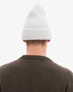 Merino Wool Hat - Snow Melange