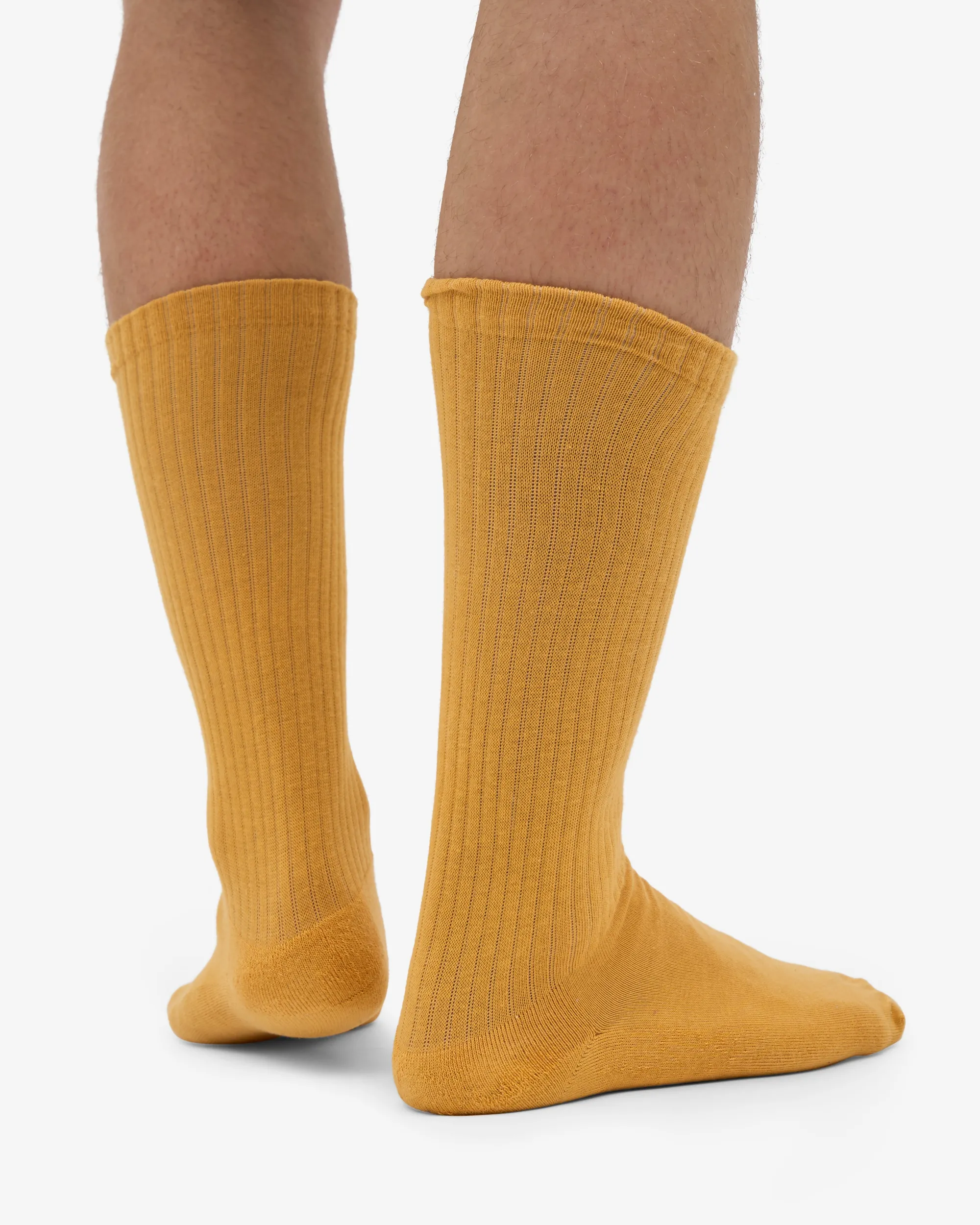 Organic Active Sock - Burned Yellow (3-Pack)