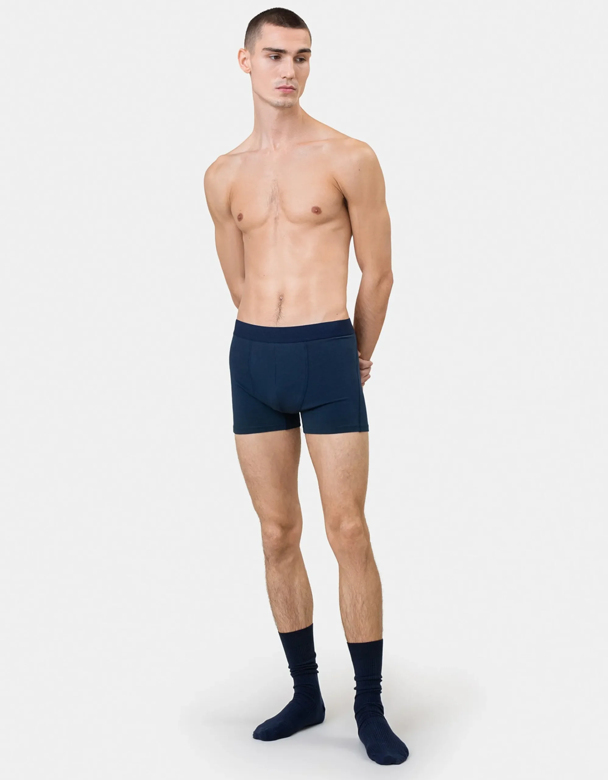 Organic Boxer Briefs 3 Pack - Lava Grey