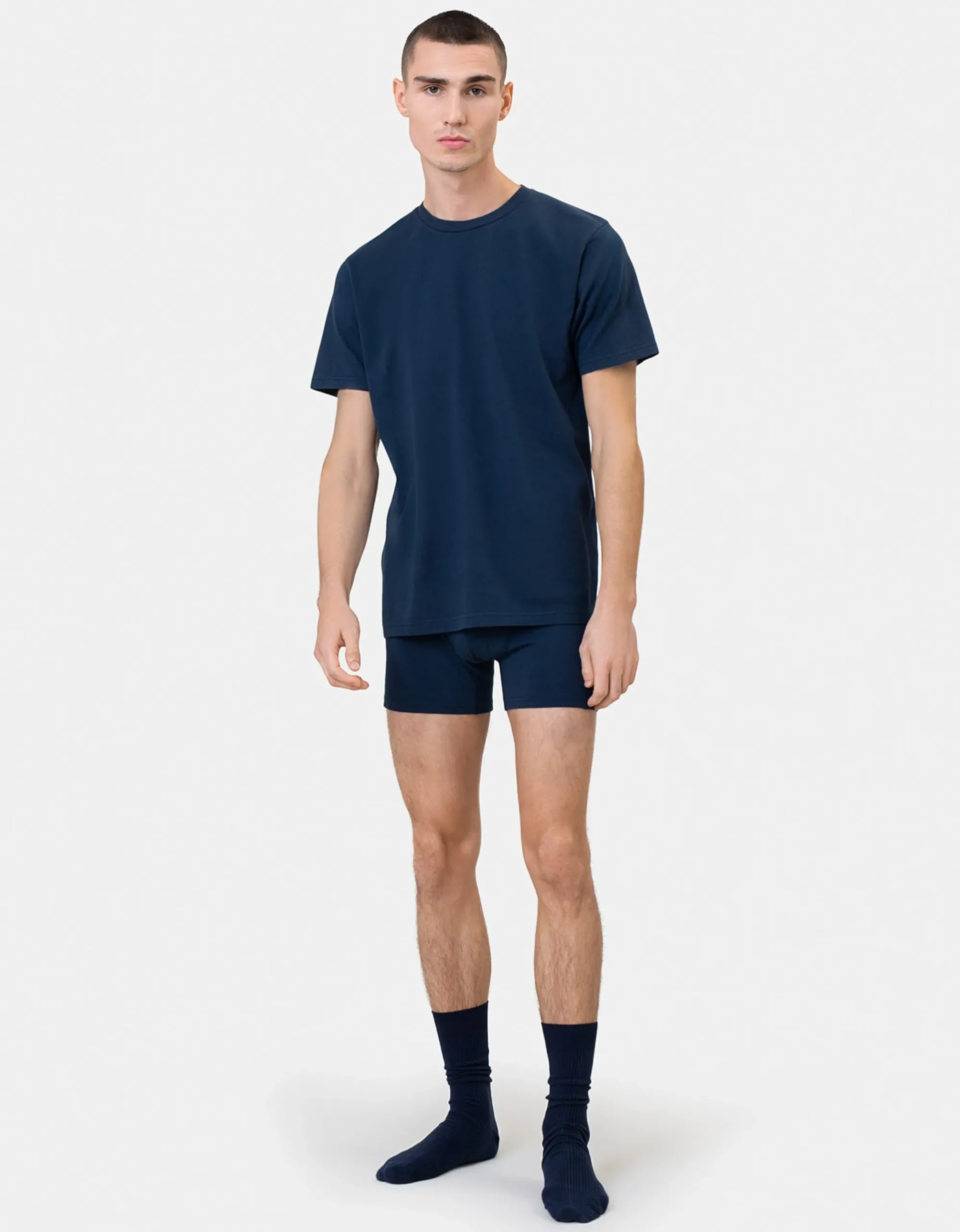 Organic Boxer Briefs 3 Pack - Lava Grey