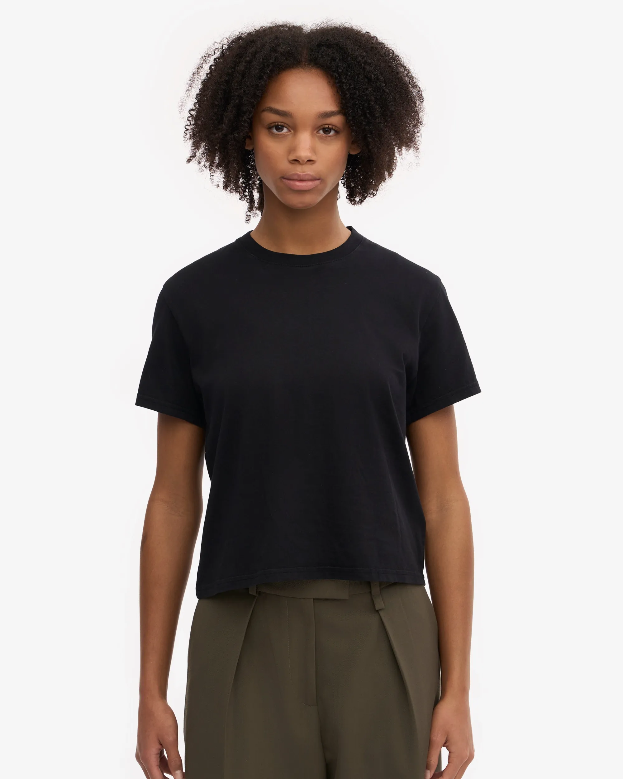 Organic Boxy Crop Tee - Mixed 07 (3-Pack)