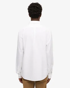 Organic Button Down Shirt - Optical White