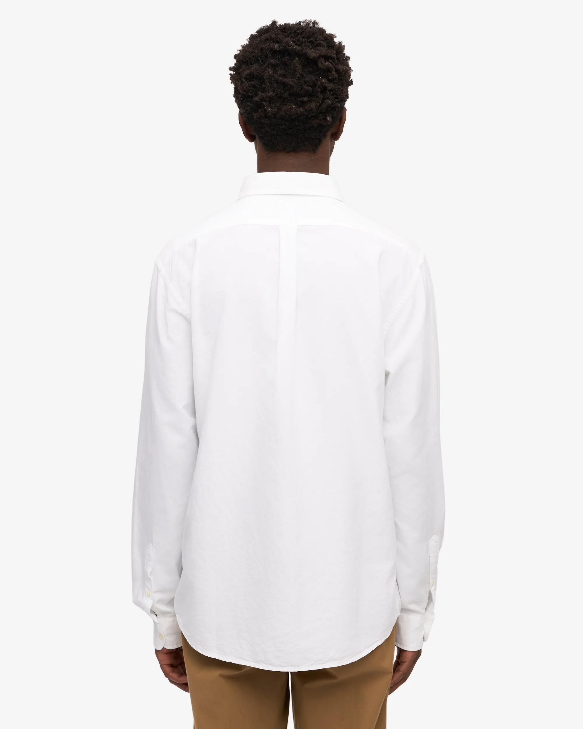 Organic Button Down Shirt - Optical White