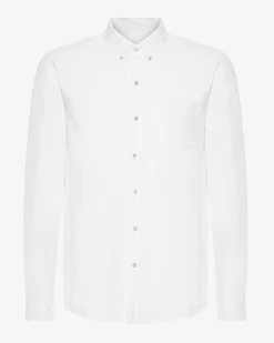 Organic Button Down Shirt - Optical White