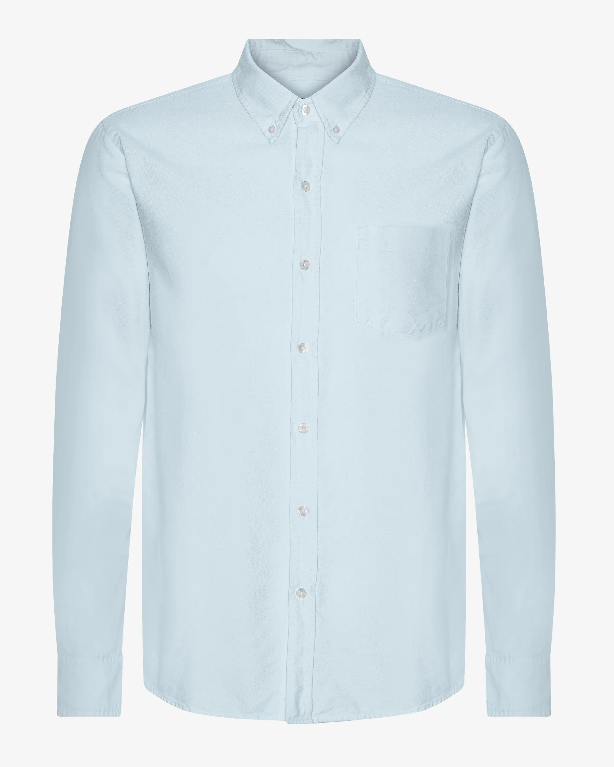 Organic Button Down Shirt - Polar Blue