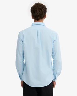 Organic Button Down Shirt - Polar Blue