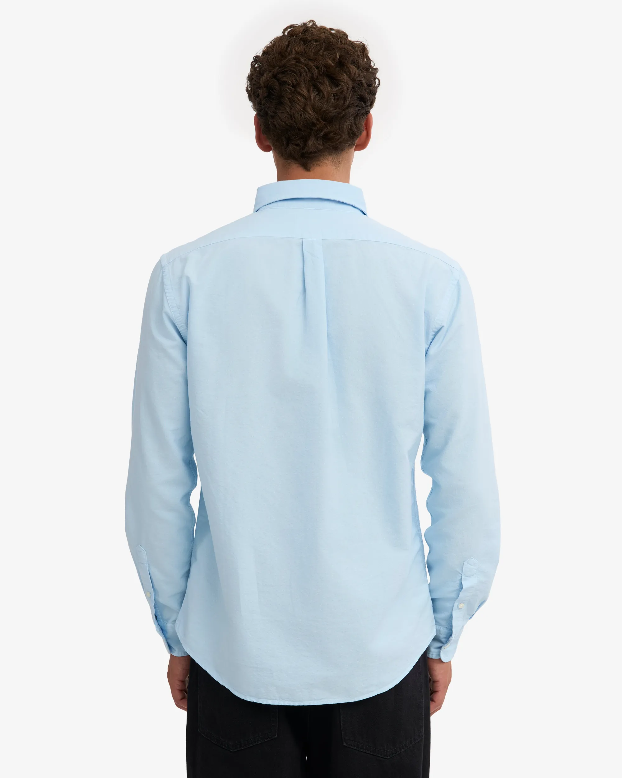 Organic Button Down Shirt - Polar Blue