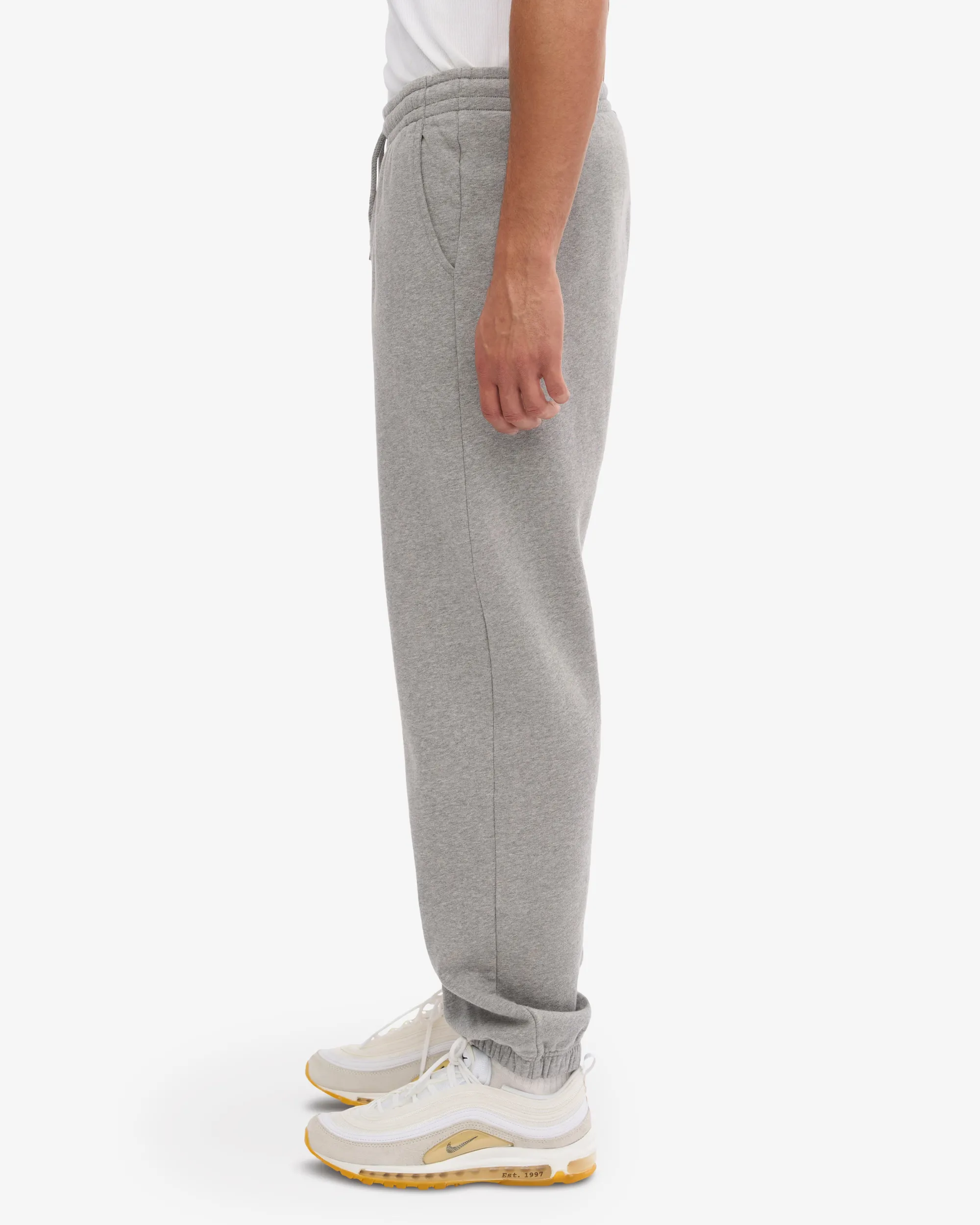 Organic Classic Sweatsuit - Heather Grey