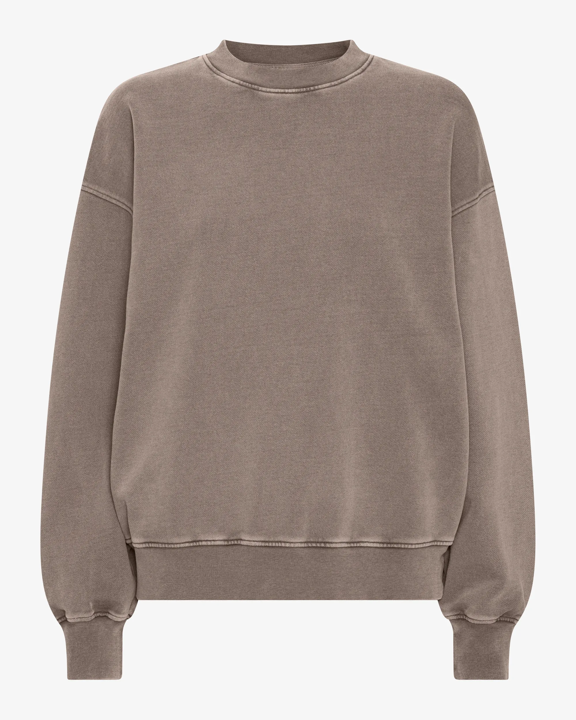 Organic Oversized Crew - Faded Khaki
