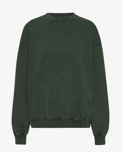 Organic Oversized Crew - Midnight Forest