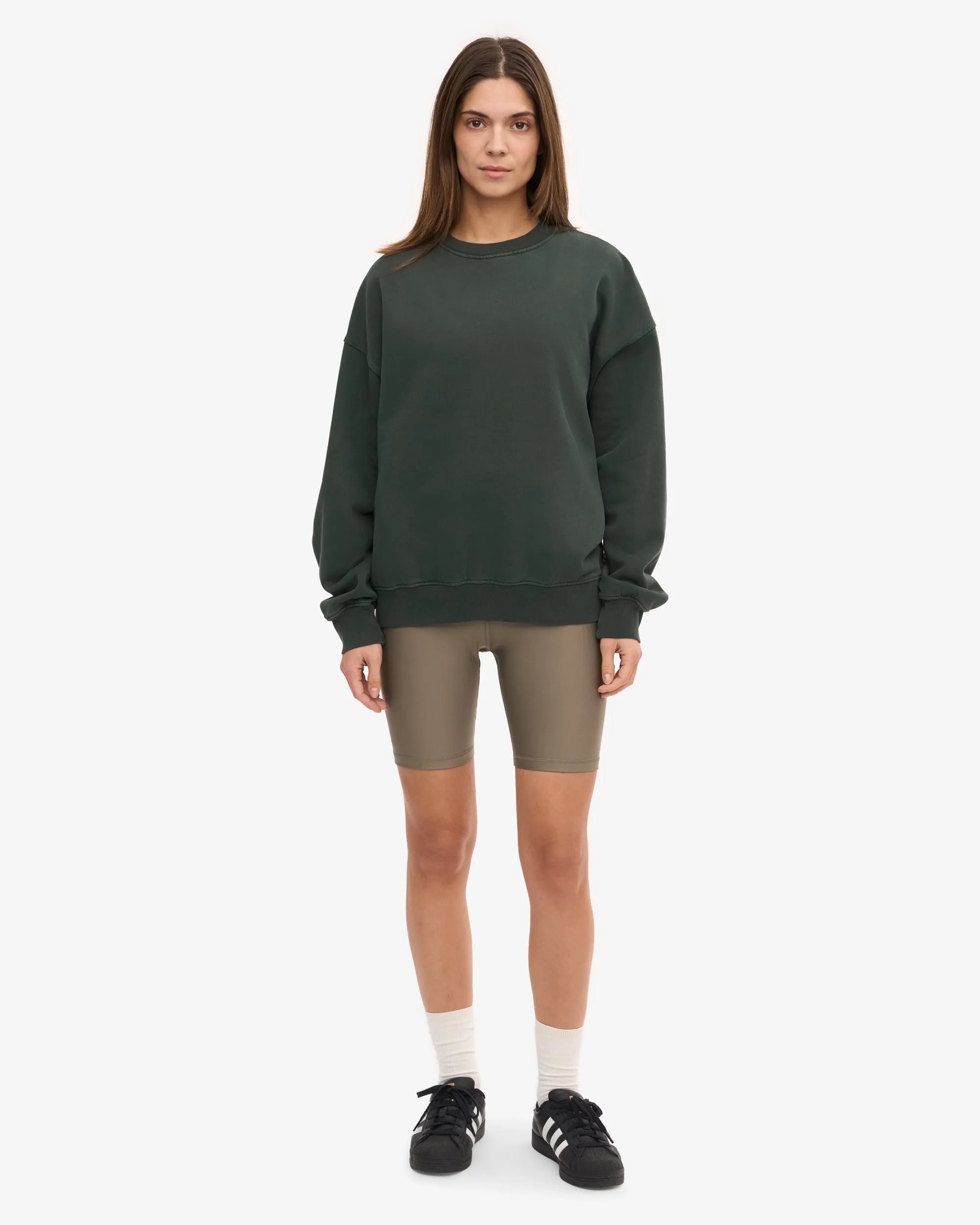 Organic Oversized Crew - Midnight Forest