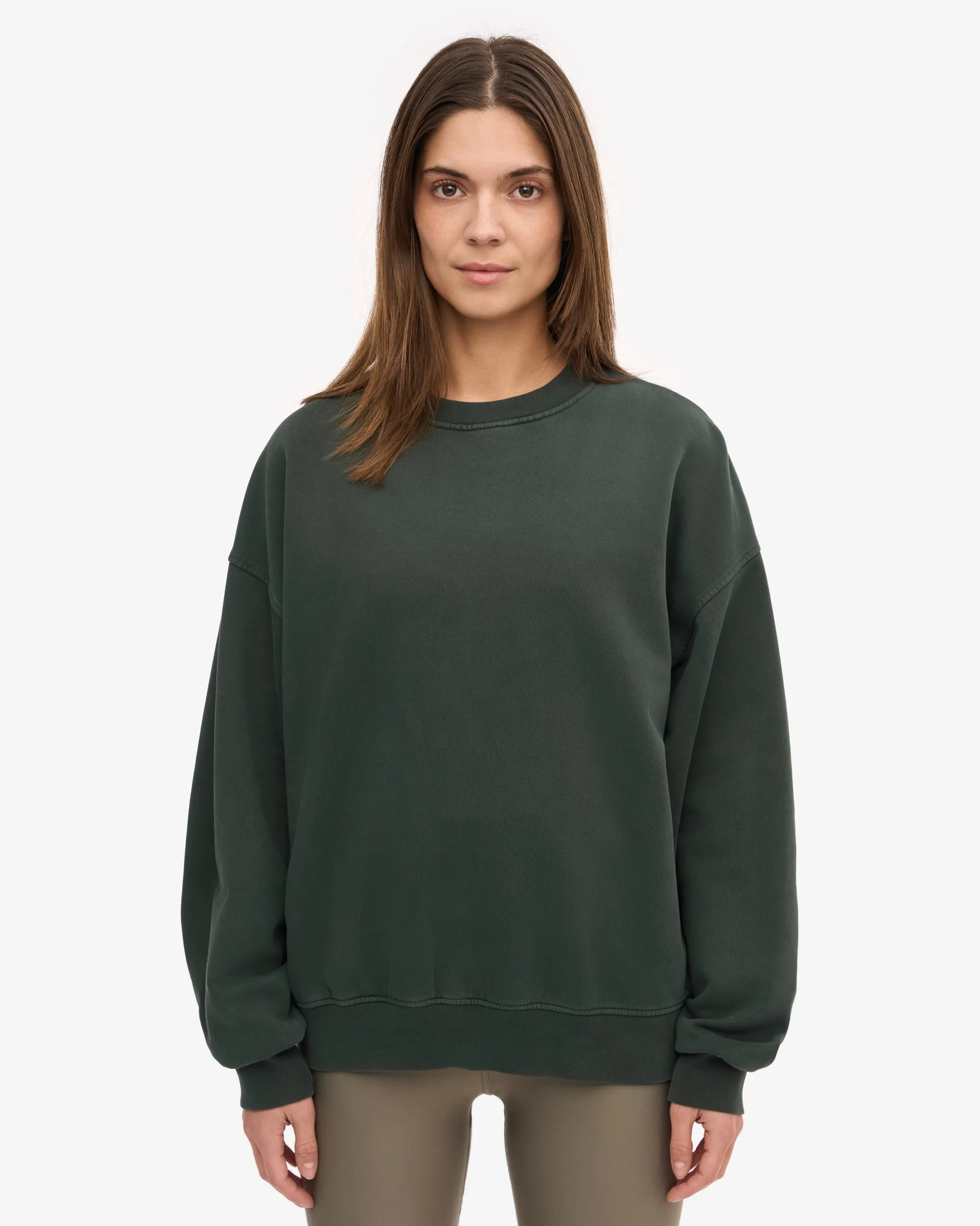 Organic Oversized Crew - Midnight Forest