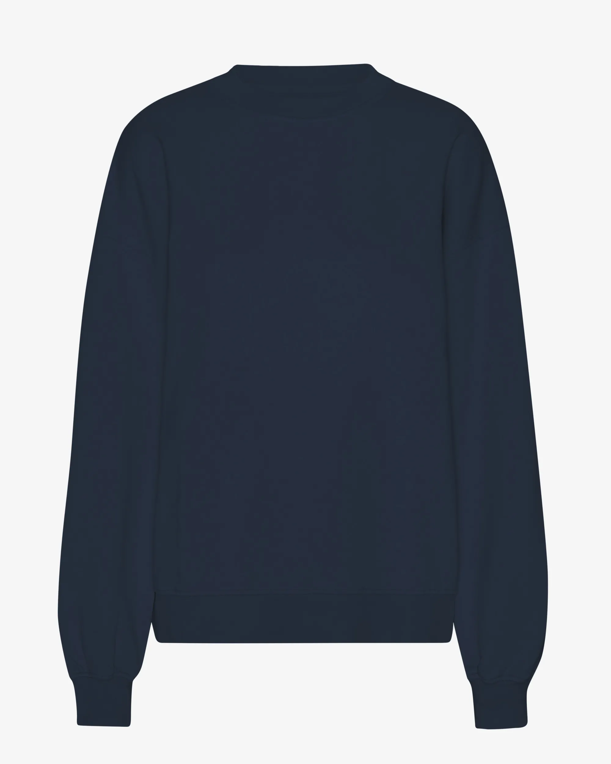 Organic Oversized Crew - Navy Blue