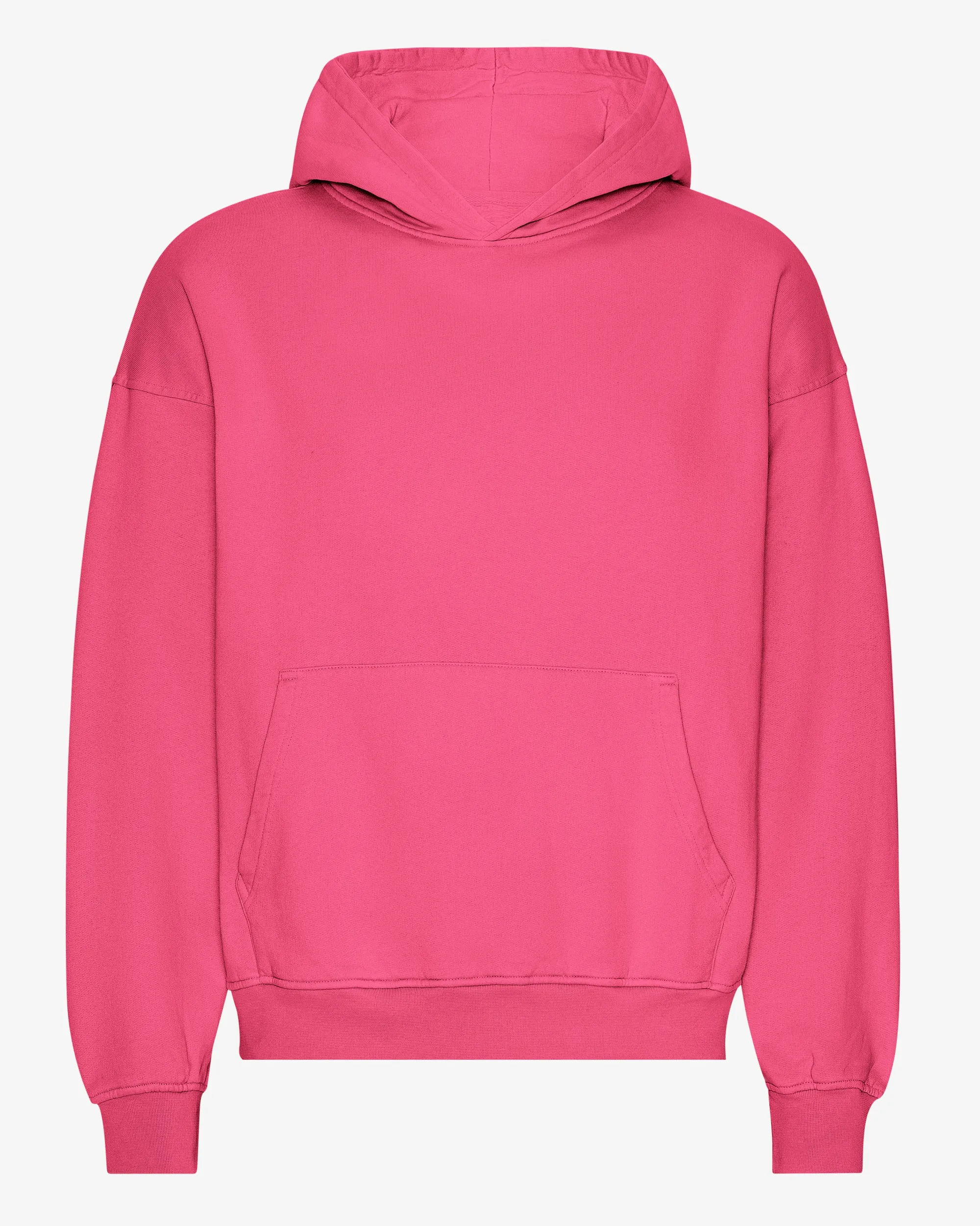 Organic Oversized Hood - Bubblegum Pink