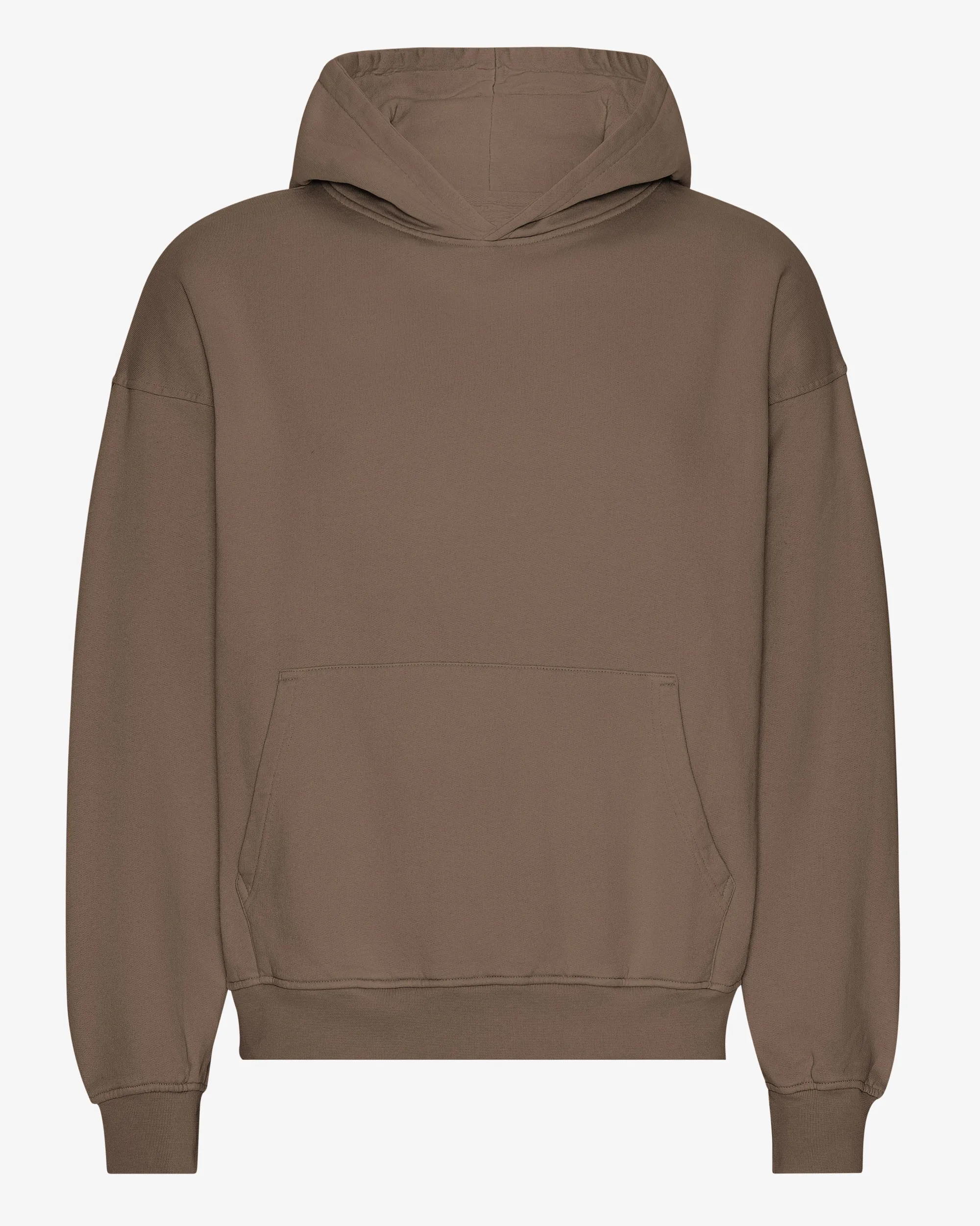 Organic Oversized Hood - Cedar Brown