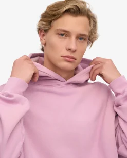 Organic Oversized Hood - Cherry Blossom