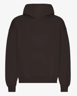 Organic Oversized Hood - Coffee Brown