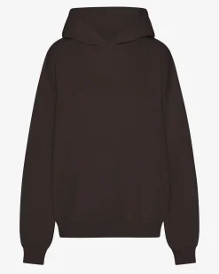 Organic Oversized Hood - Coffee Brown