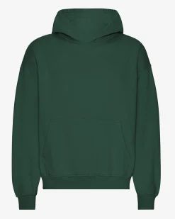 Organic Oversized Hood - Emerald Green