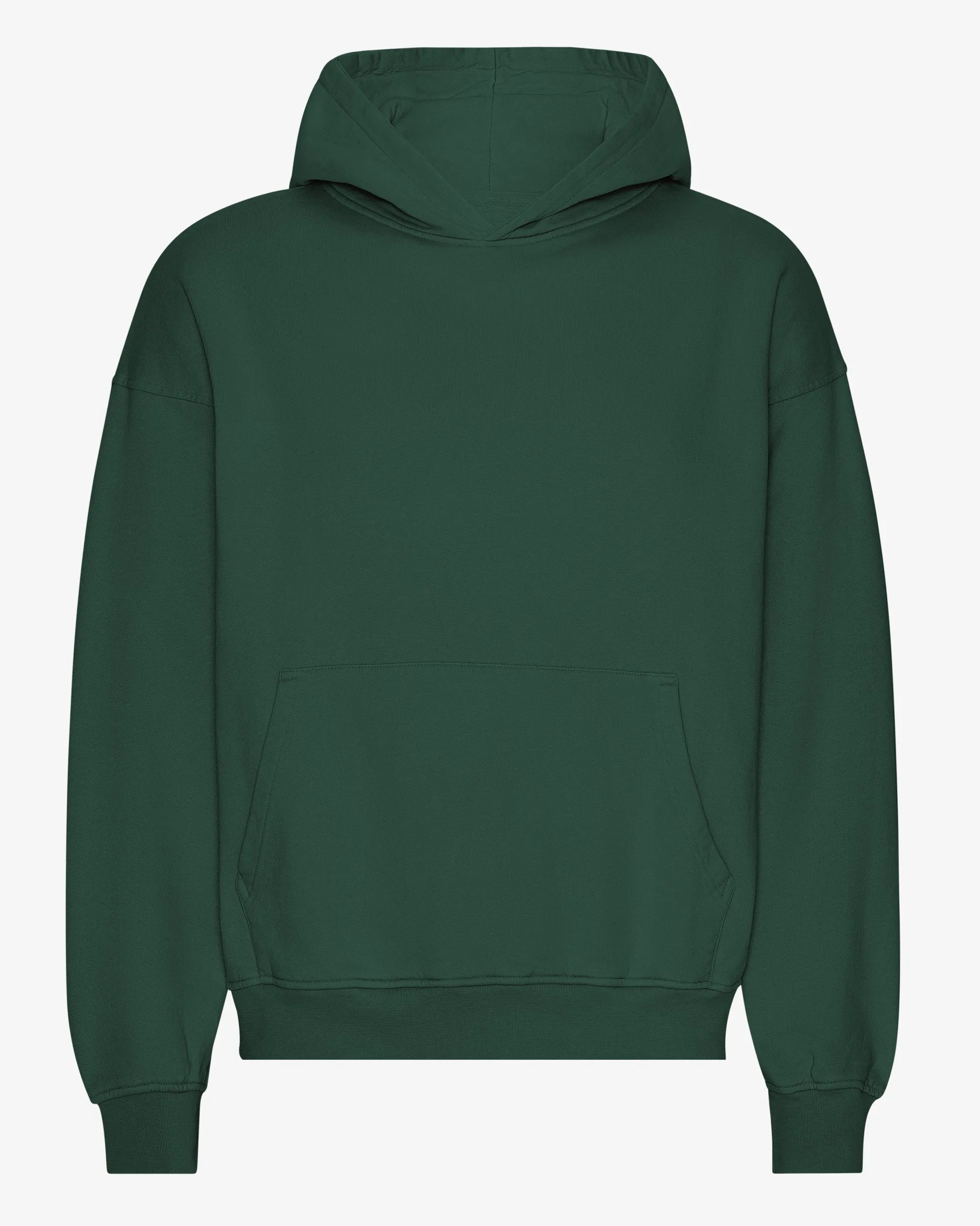 Organic Oversized Hood - Emerald Green
