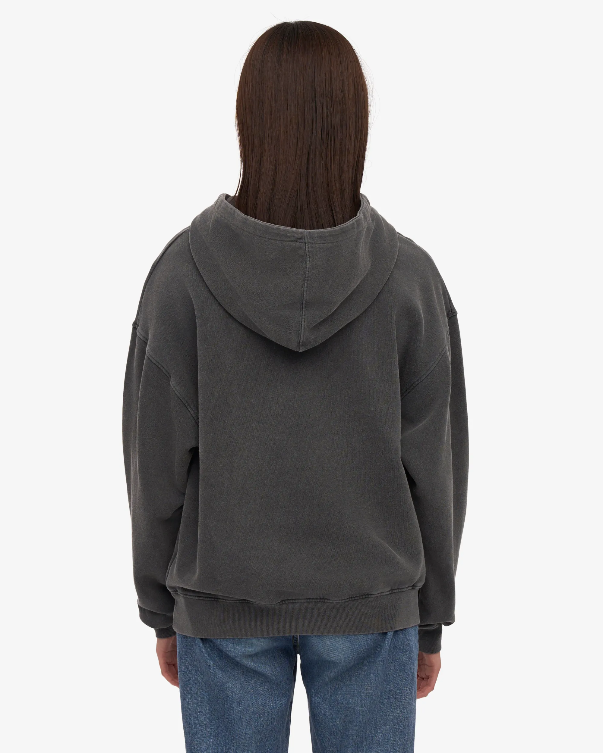 Organic Oversized Hood - Faded Black