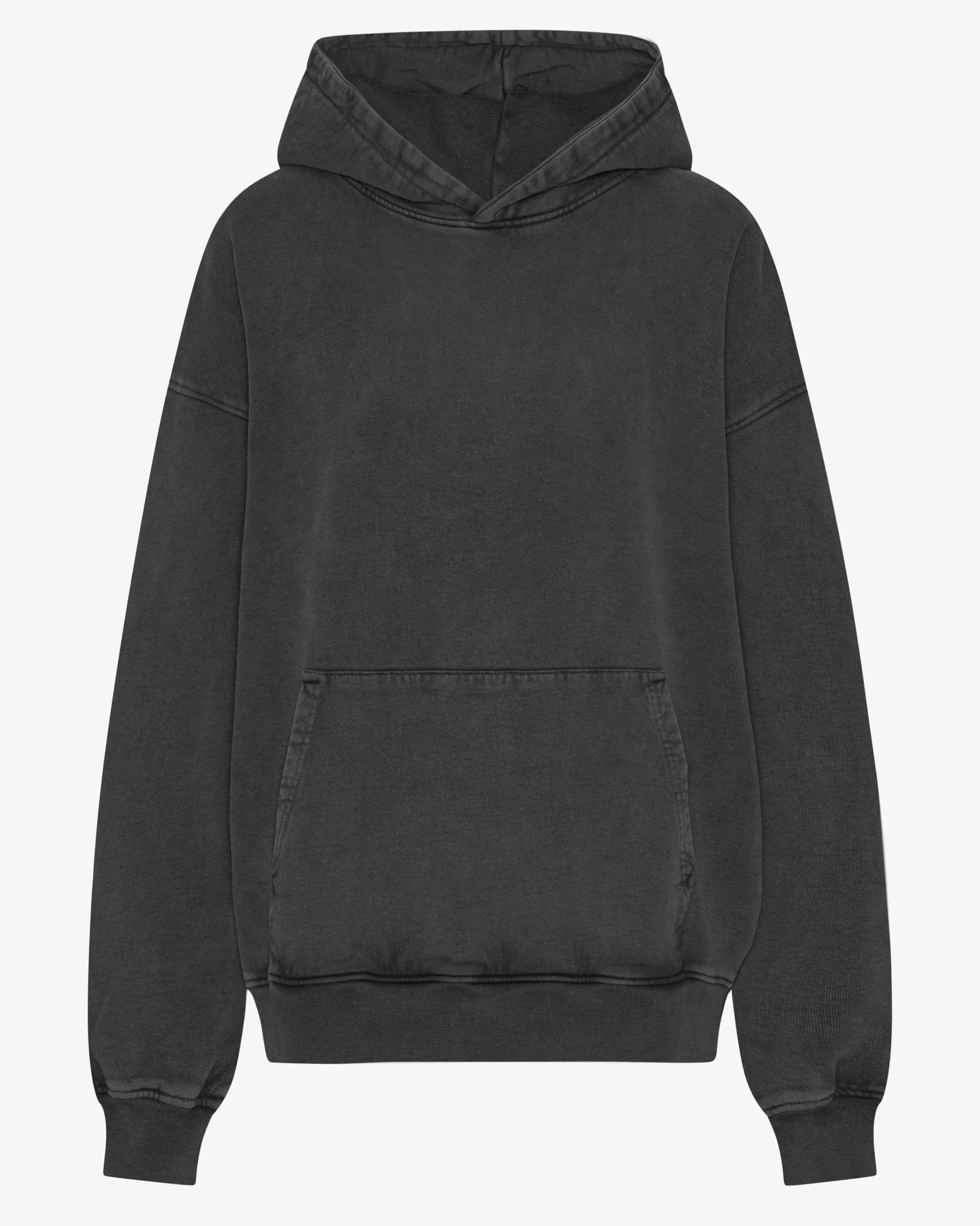 Organic Oversized Hood - Faded Black