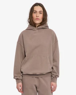 Organic Oversized Hood - Faded Khaki