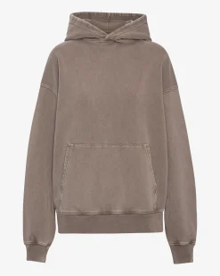 Organic Oversized Hood - Faded Khaki