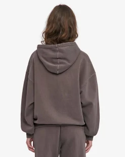 Organic Oversized Hood - Faded Mud