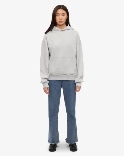 Organic Oversized Hood - Faded Grey