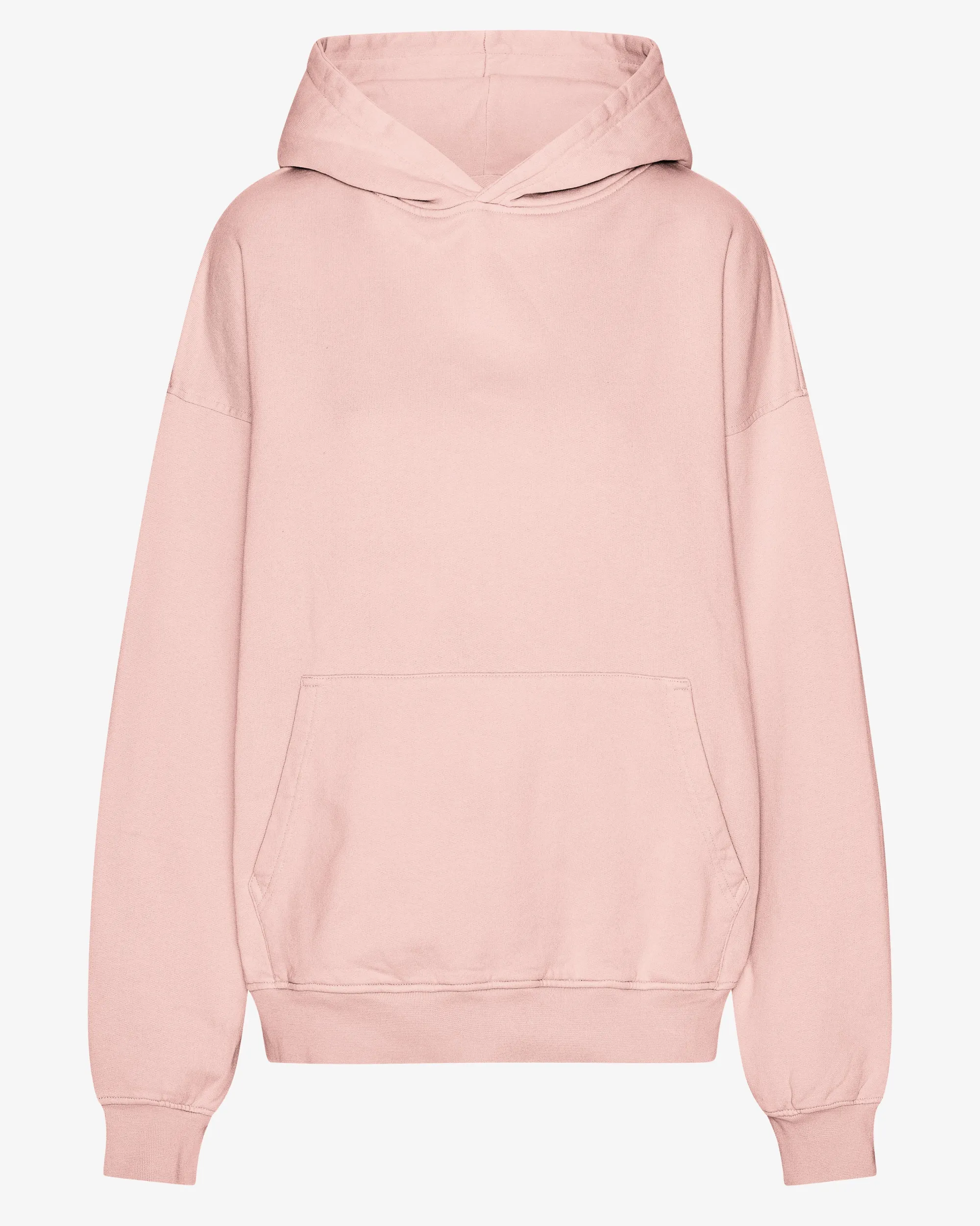Organic Oversized Hood - Faded Pink