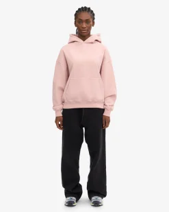 Organic Oversized Hood - Faded Pink