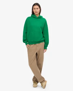 Organic Oversized Hood - Kelly Green