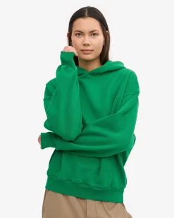 Organic Oversized Hood - Kelly Green