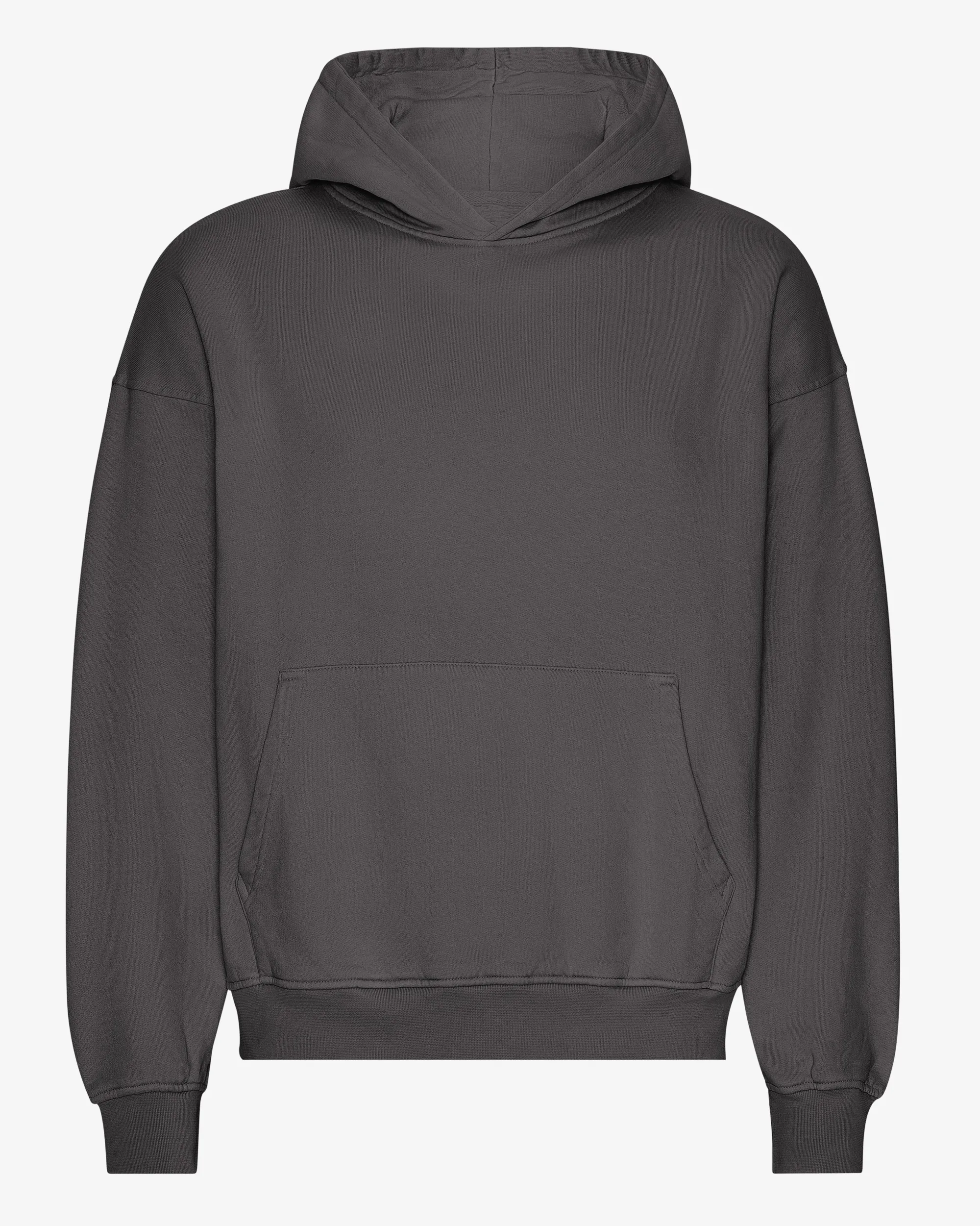 Organic Oversized Hood - Lava Grey
