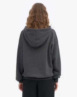 Organic Oversized Hood - Lava Grey