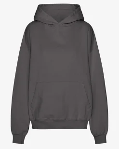 Organic Oversized Hood - Lava Grey