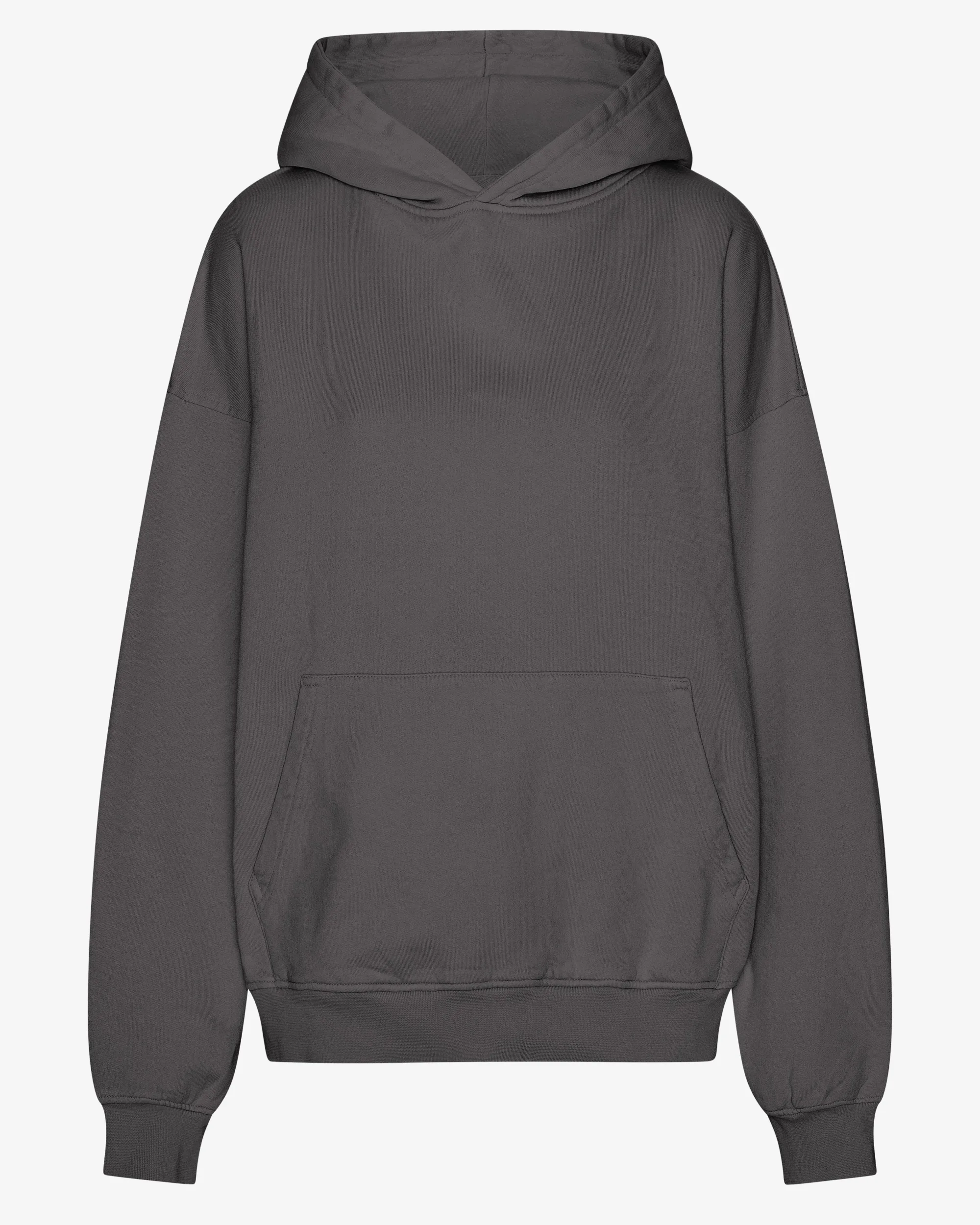 Organic Oversized Hood - Lava Grey